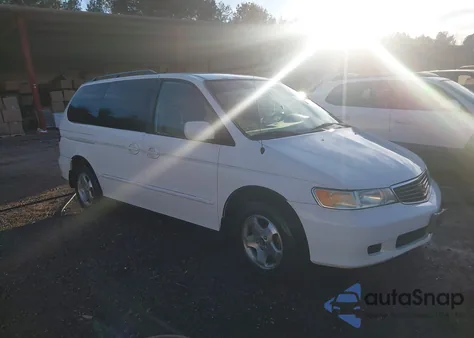 2000 Honda Odyssey Ex from USA, damaged, VIN 2HKRL1867YH623465
